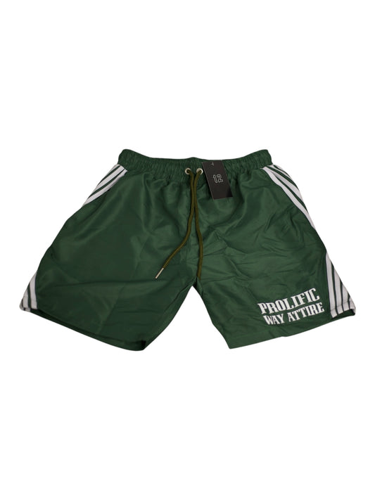 Green Prolific Way Running Shorts