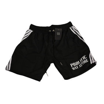 Black Prolific Way Running Shorts