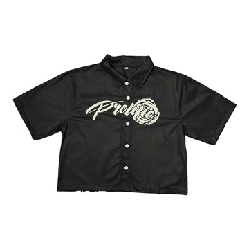 Black Prolific Dickie Button Down