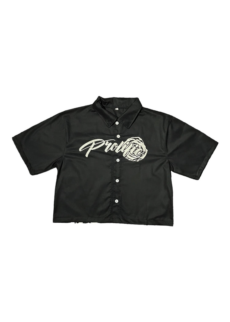 Black Prolific Dickie Button Down