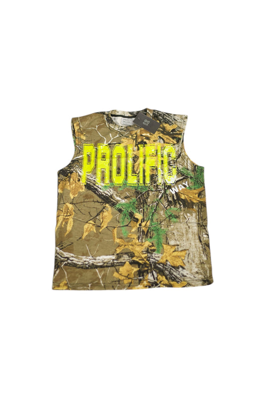 Camo Prolific Sleeveless Shirt