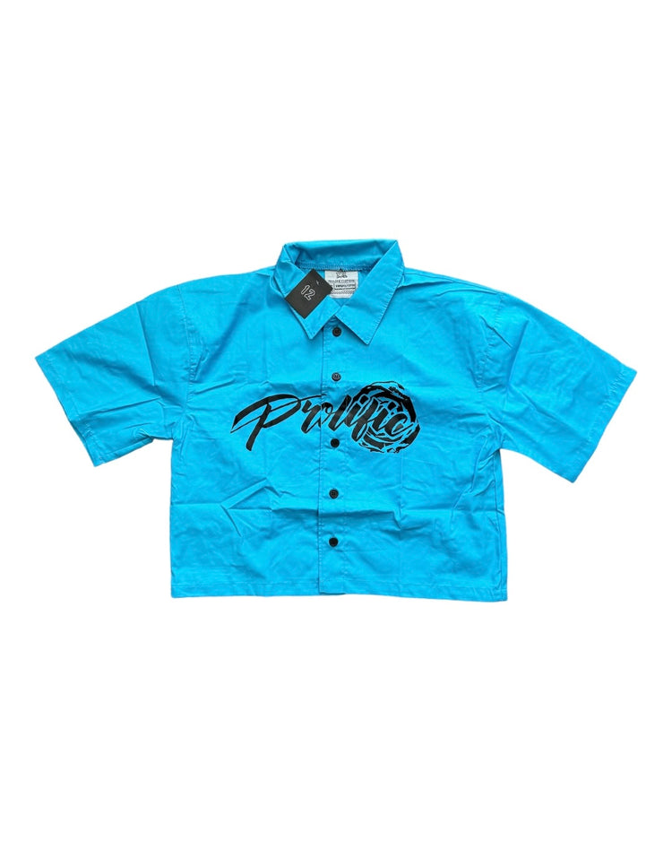 Turquoise Prolific Dickie Button Down