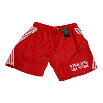 Red Prolific Way Running Shorts