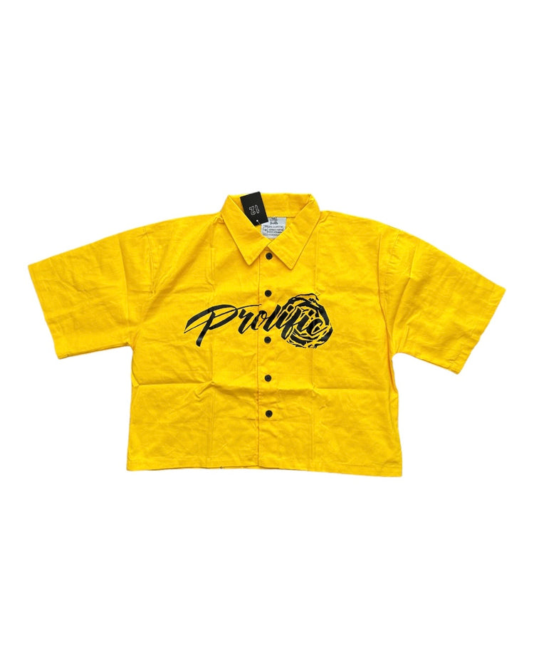 Yellow Prolific Dickie Button Down