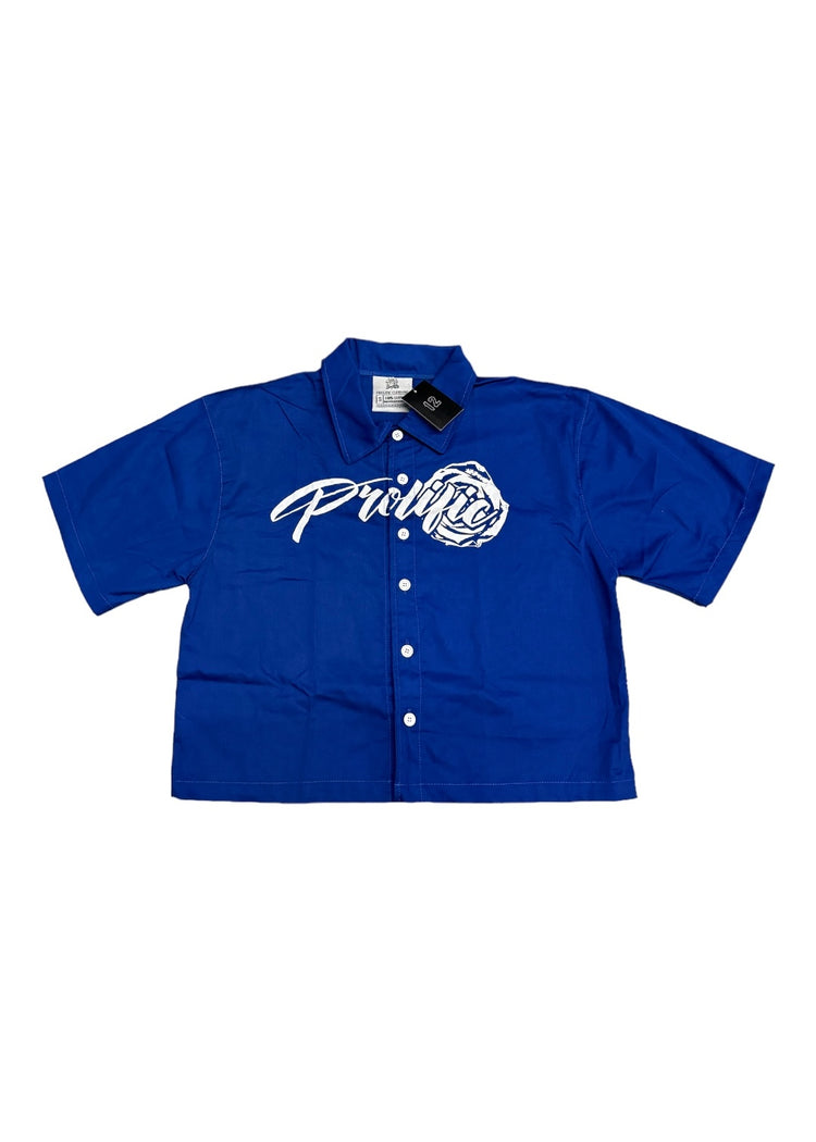 Blue Prolific Dickie Button Down