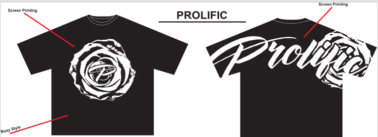 Black Prolific "P" Shirt